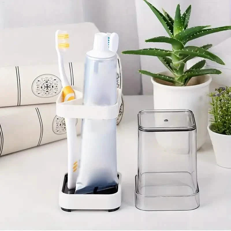 Toothbrush Holder With Gargle Cup DailySale