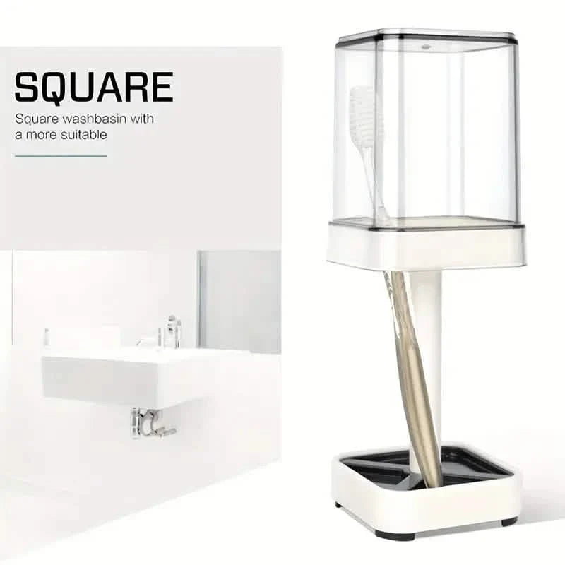 Toothbrush Holder With Gargle Cup DailySale