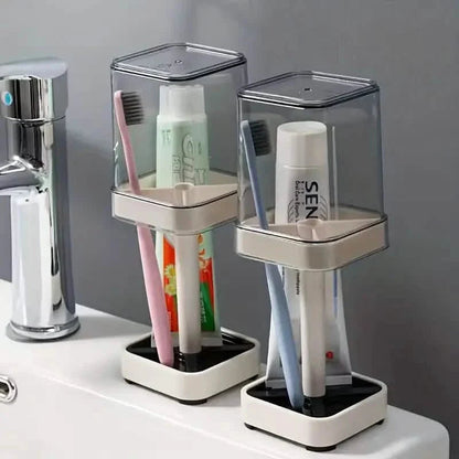 Toothbrush Holder With Gargle Cup DailySale