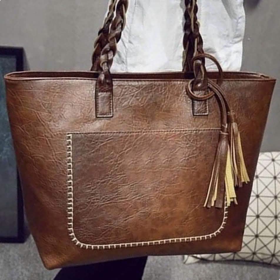 Tote Vintage Faux Women Leather Handbag DailySale