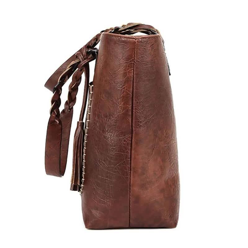 Tote Vintage Faux Women Leather Handbag DailySale