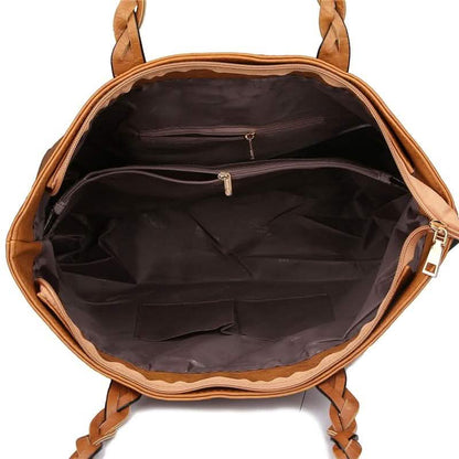 Tote Vintage Faux Women Leather Handbag DailySale