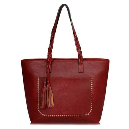 Tote Vintage Faux Women Leather Handbag DailySale
