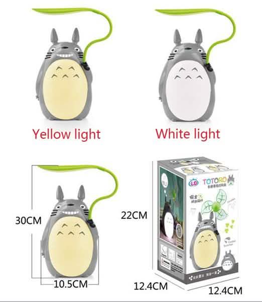 Totoro USB Rechargeable Table Lamp DailySale