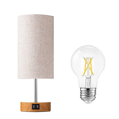 Touch Control Table Lamp 3-Way Dimmable Nightstand Beside Lamp DailySale