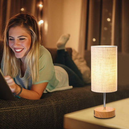 Touch Control Table Lamp 3-Way Dimmable Nightstand Beside Lamp DailySale