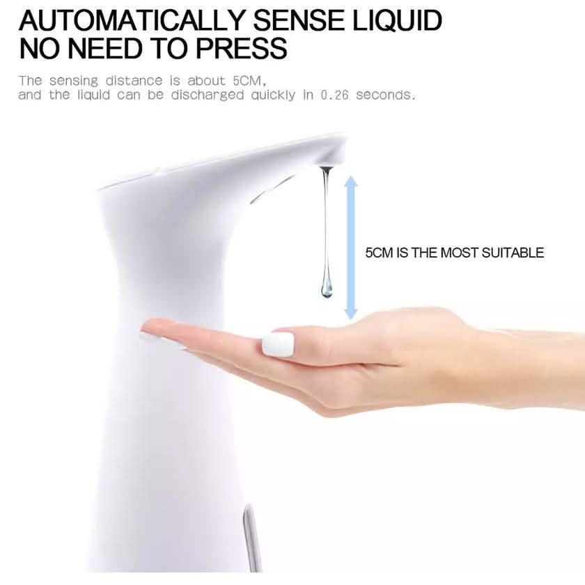 Touch-Free Automatic Soap and Hand Sanitizer Dispenser Infrared Soap Dispenser DailySale