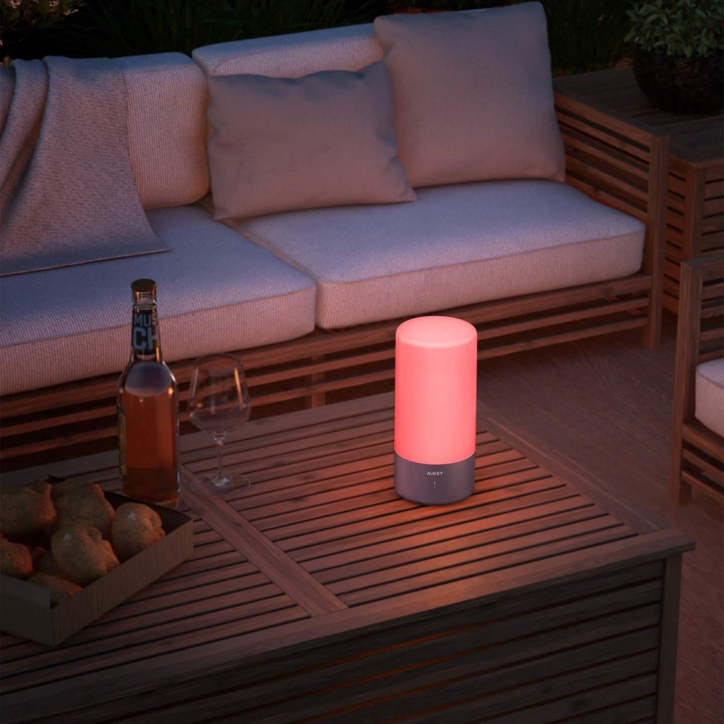 Touch Sensor Color Changing RGB Dimmable Table Lamp DailySale