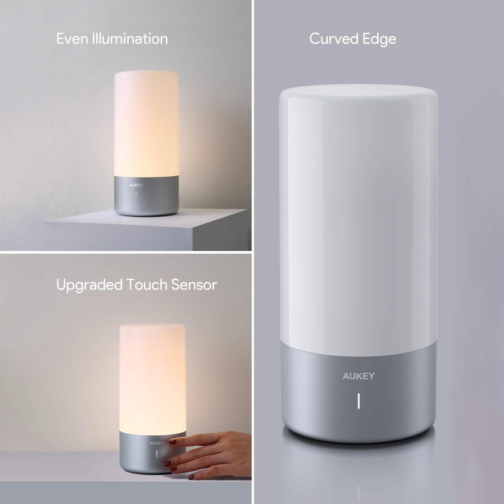 Touch Sensor Color Changing RGB Dimmable Table Lamp DailySale