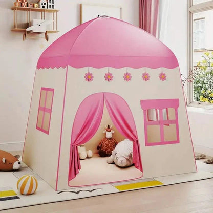 Toy Play Tent for Girls with Star Lights and Balloons DailySale