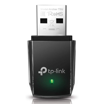 TP-Link AC1300 USB WiFi Adapter(Archer T3U)- 2.4G/5G Dual Band Wireless Network Adapte  (Refurbished) DailySale