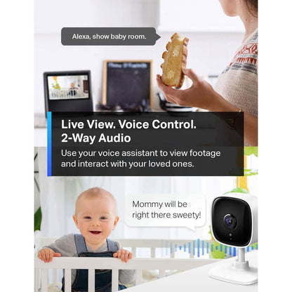 TP-Link Tapo 1080P Indoor Security Camera for Baby Monitor  (Refurbished) DailySale
