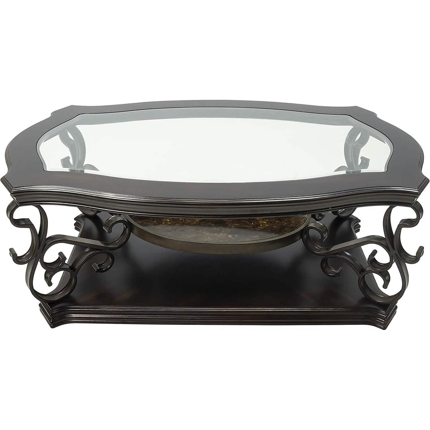 Traditional Coffee Table Accent Cocktail Table DailySale