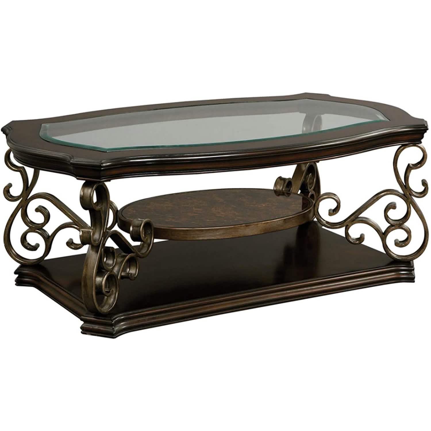 Traditional Coffee Table Accent Cocktail Table DailySale