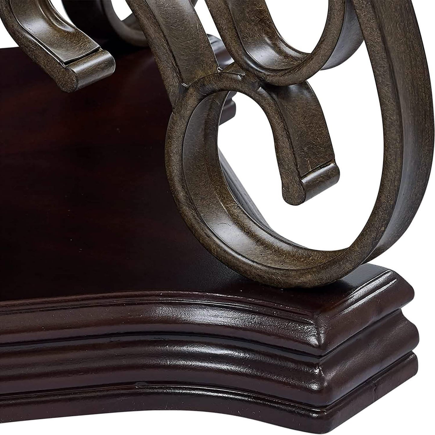 Traditional End Table Accent Bedside Nightstand DailySale