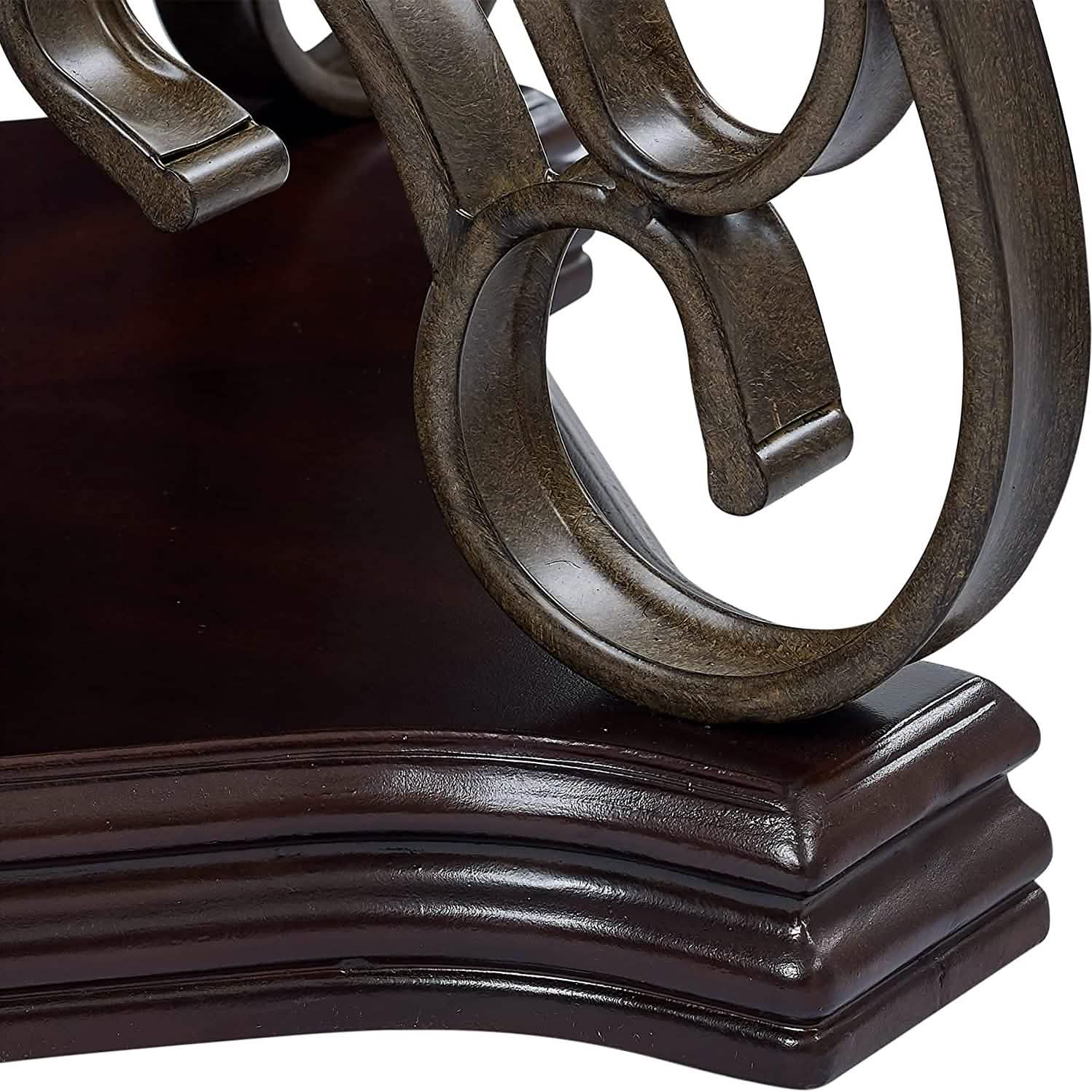 Traditional End Table Accent Bedside Nightstand DailySale