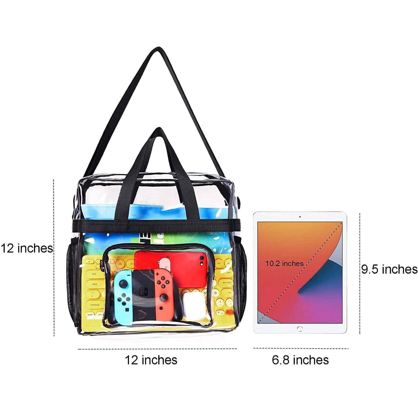 Transparent See Through Clear Tote Bag DailySale