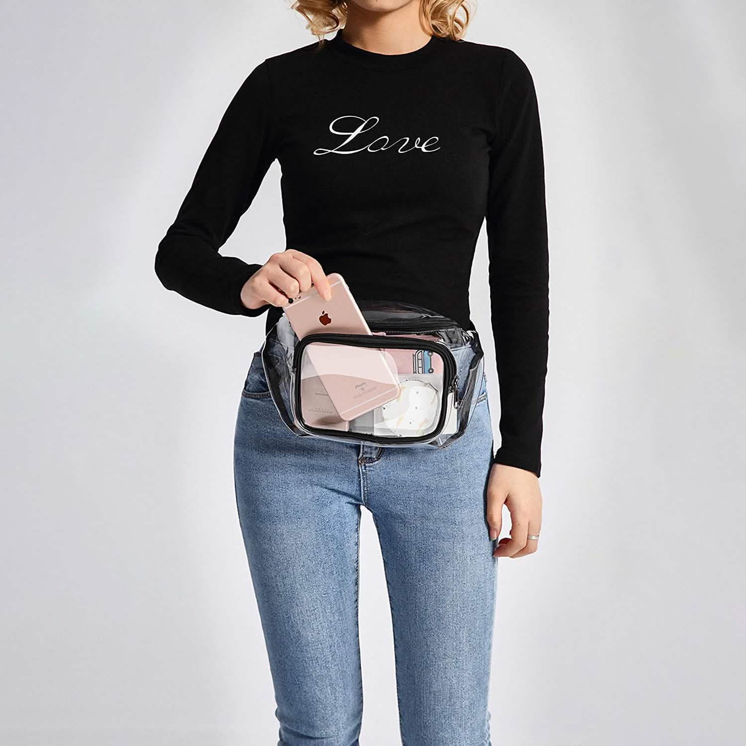 Transparent Waterproof Waist Bag DailySale