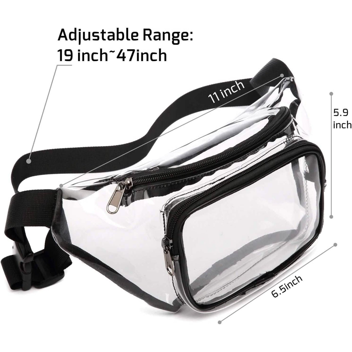 Transparent Waterproof Waist Bag DailySale