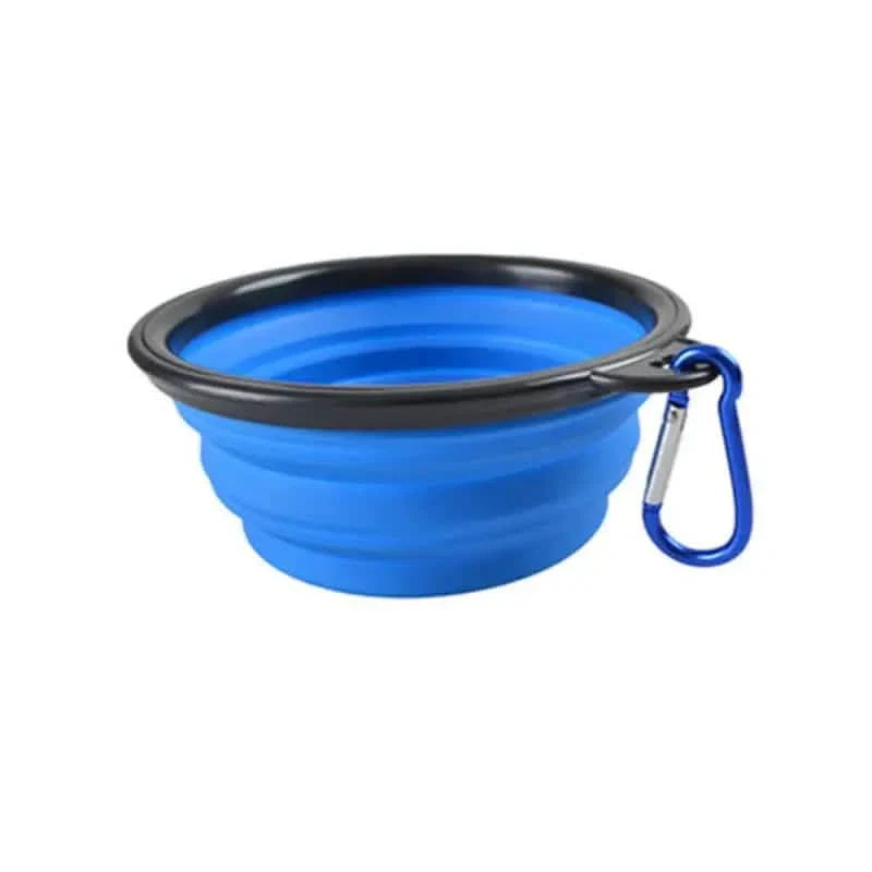 Travel-Friendly Pet Bowl - Durable TPR, Foldable & Chew-Resistant for Dogs & Cats DailySale