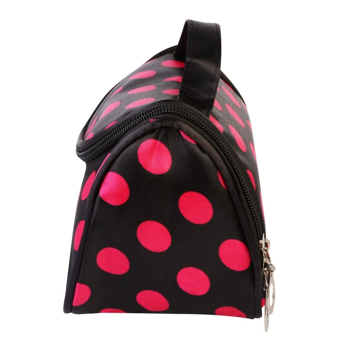 Travel Makeup Bag Portable Cosmetic Organizer with Cosmetic Mirror DailySale