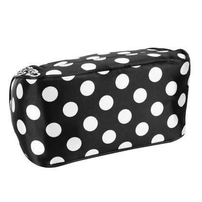 Travel Makeup Bag Portable Cosmetic Organizer with Cosmetic Mirror DailySale