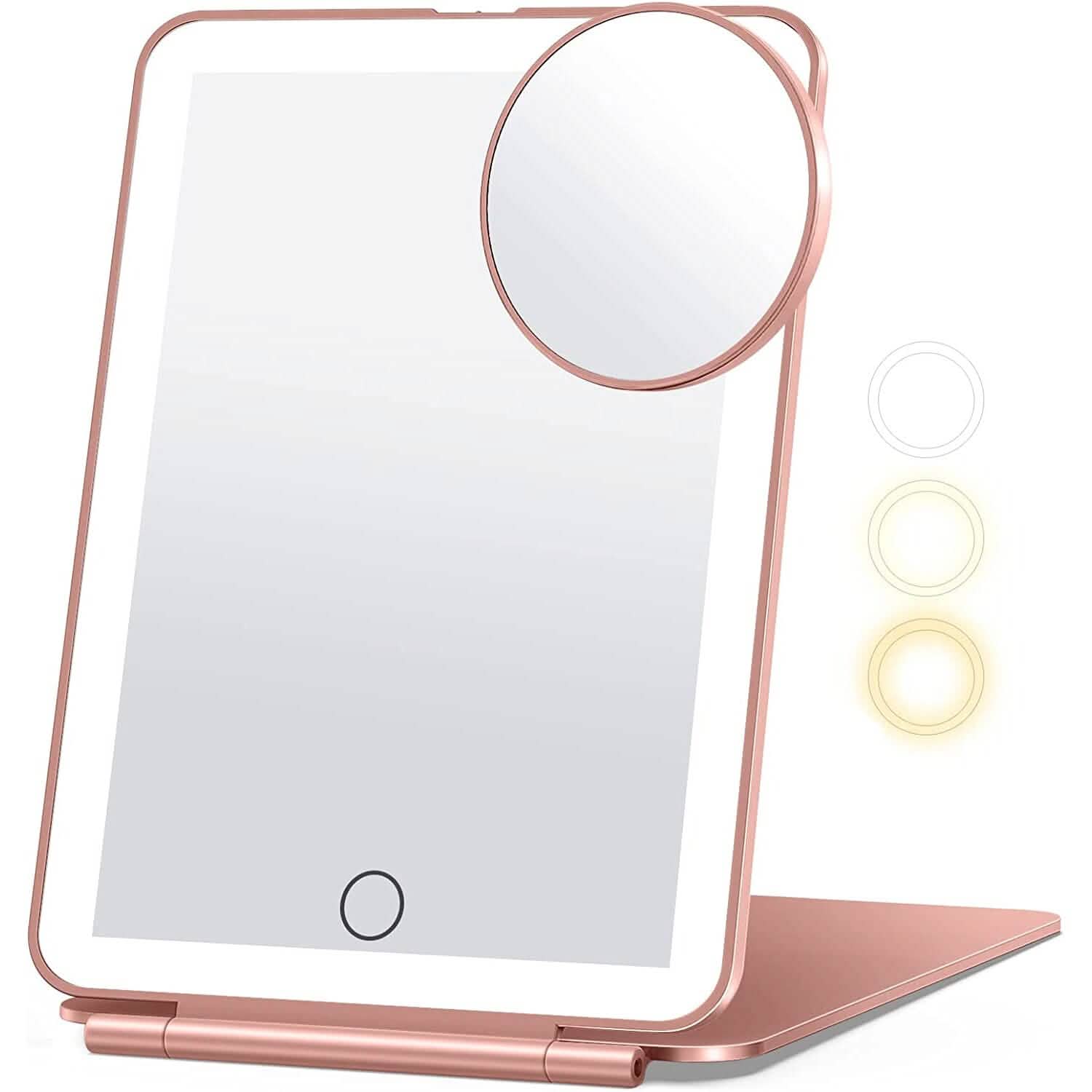 Travel Makeup Mirror with 10X Magnifying Mirror DailySale