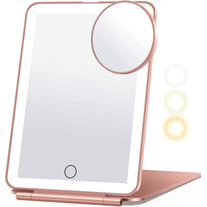 Travel Makeup Mirror with 10X Magnifying Mirror DailySale