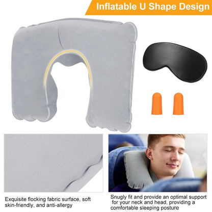 Travel Pillow Inflatable U Shape Neck Pillow DailySale
