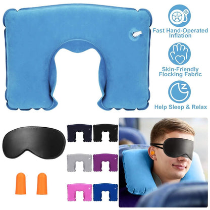Travel Pillow Inflatable U Shape Neck Pillow DailySale