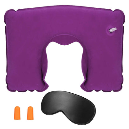 Travel Pillow Inflatable U Shape Neck Pillow DailySale