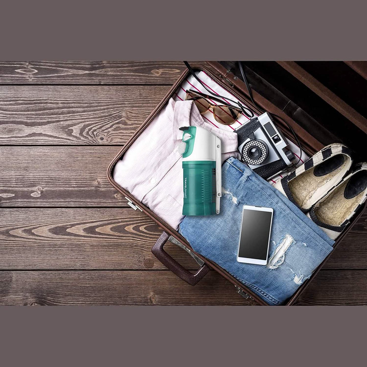 TRAVEL SMART Conair 450 Watt Dual Voltage Garment Steamer DailySale