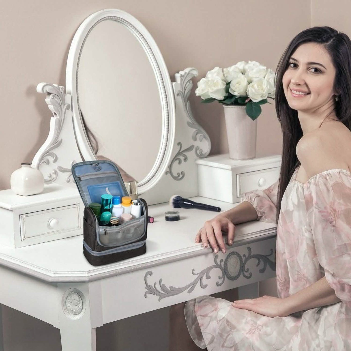 Travel Toiletry Cosmetic Bag DailySale