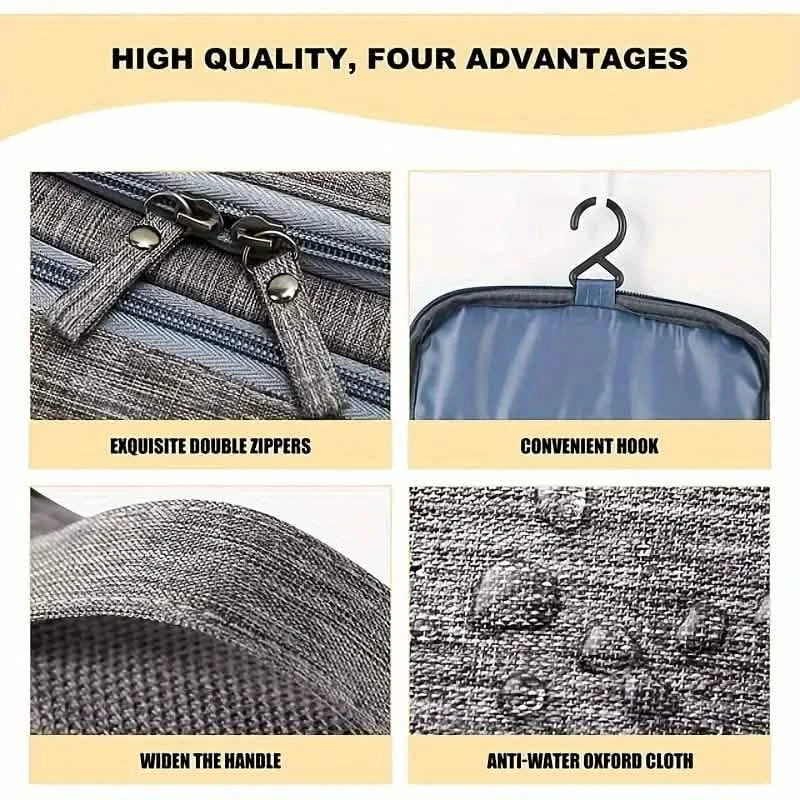 Travel Wash Bag with Hanging Hook DailySale