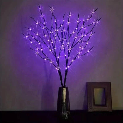 Tree Lamp Decoration Lights, 20 LED Purple Willow Branch Light DailySale