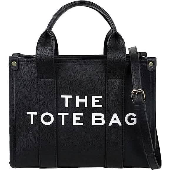 Trendy Leather Tote Bag Small Personalized Top Handle Crossbody Handbags DailySale