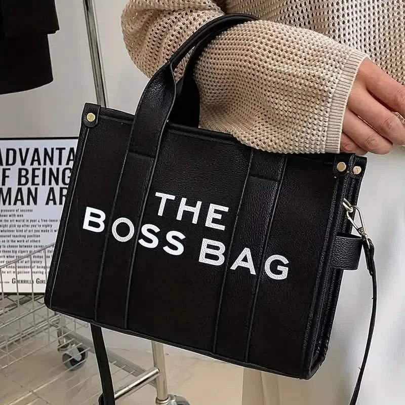 Trendy Leather Tote Bag Small Personalized Top Handle Crossbody Handbags DailySale
