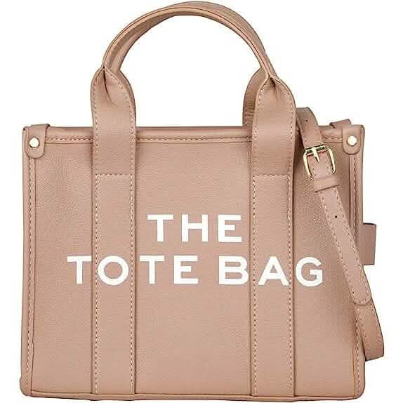 Trendy Leather Tote Bag Small Personalized Top Handle Crossbody Handbags DailySale