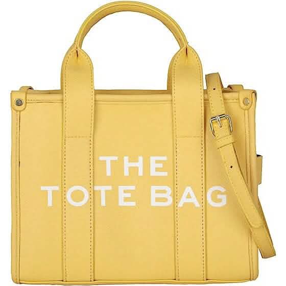Trendy Leather Tote Bag Small Personalized Top Handle Crossbody Handbags DailySale