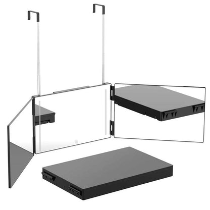 Tri-Fold Mirror with Telescopic Hanger DailySale