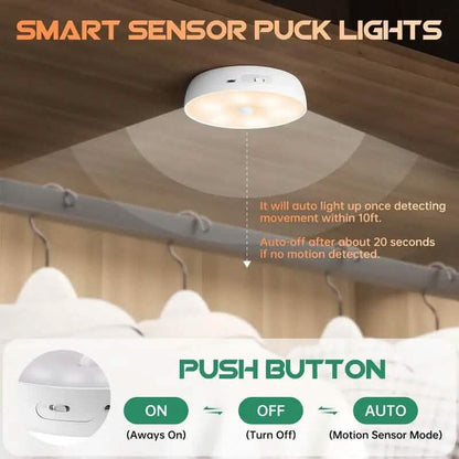 Tricolor Wireless Motion Sensor Night Light DailySale