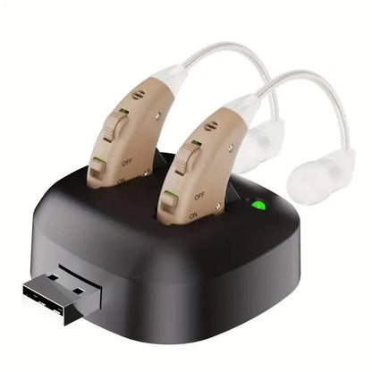 True Hearing Aids (Not Amplifier) for Seniors Rechargeable with Charging Dock DailySale