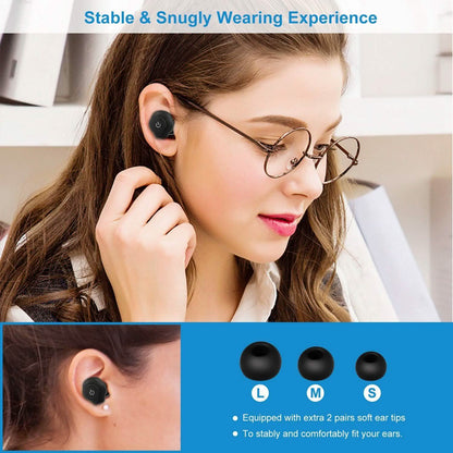 True Wireless Earbuds CSR v4.2 In-Ear Stereo Headsets DailySale