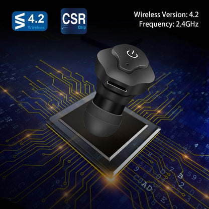 True Wireless Earbuds CSR v4.2 In-Ear Stereo Headsets DailySale