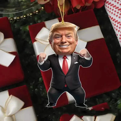 Trump Acrylic Hanging Pendant - 2D Flat Art Decoration DailySale