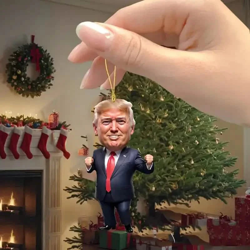Trump Acrylic Hanging Pendant - 2D Flat Art Decoration DailySale