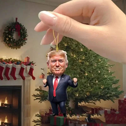 Trump Acrylic Hanging Pendant - 2D Flat Art Decoration DailySale