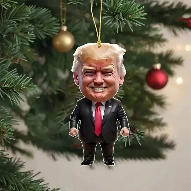 Trump Acrylic Hanging Pendant - 2D Flat Art Decoration DailySale