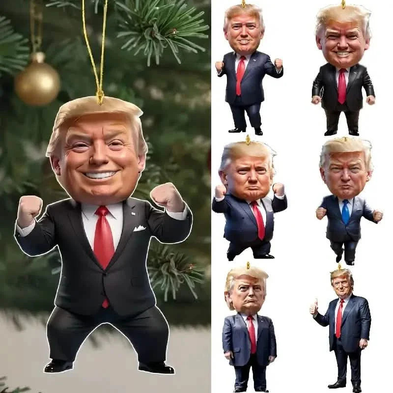 Trump Acrylic Hanging Pendant - 2D Flat Art Decoration DailySale