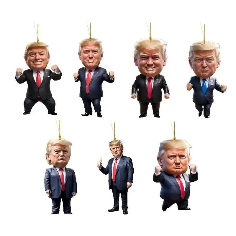 Trump Acrylic Hanging Pendant - 2D Flat Art Decoration DailySale